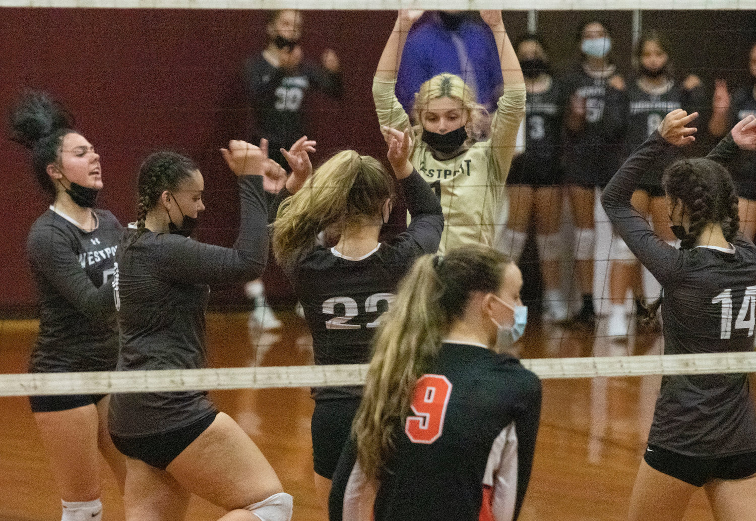 Westport Volleyball Team Beats Avon And West Bridgewater Eastbayri